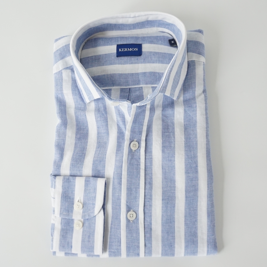 Camisa rayas anchas hombre Clearance