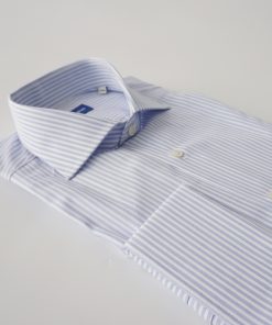Alternative view of CAMISA ALGODÓN RAYAS AZUL
