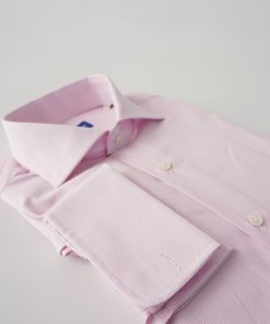 Alternative view of CAMISA ALGODÓN MIL RAYAS ROSA