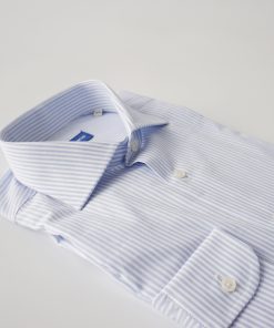 Alternative view of CAMISA ALGODÓN RAYAS AZUL