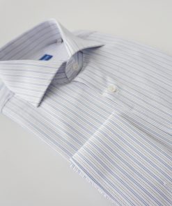 Alternative view of CAMISA  ALGODÓN RAYAS AZUL