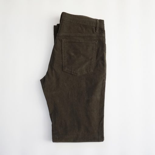 PANTALÓN MICROPANA 5 BOLSILLOS VERDE