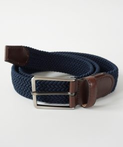 CINTURÓN ELÁSTICO AZUL MARINO