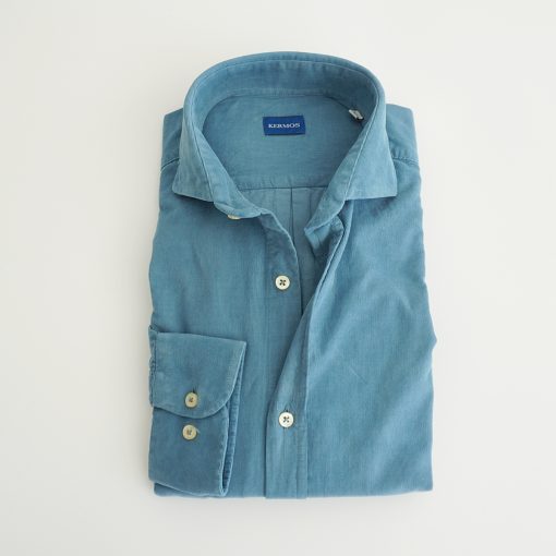 CAMISA  MICROPANA AZUL (102)