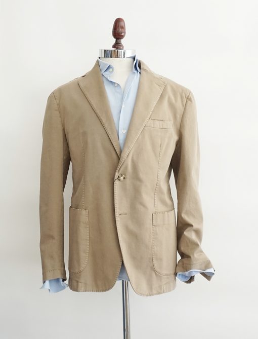 CHAQUETA ALGODÓN BEIGE