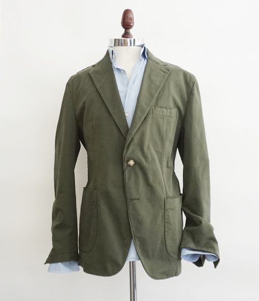 CHAQUETA ALGODÓN VERDE (64)