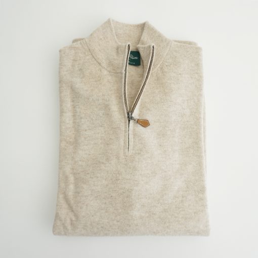 JERSEY CREMALLERA BEIGE