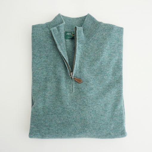 JERSEY CREMALLERA VERDE